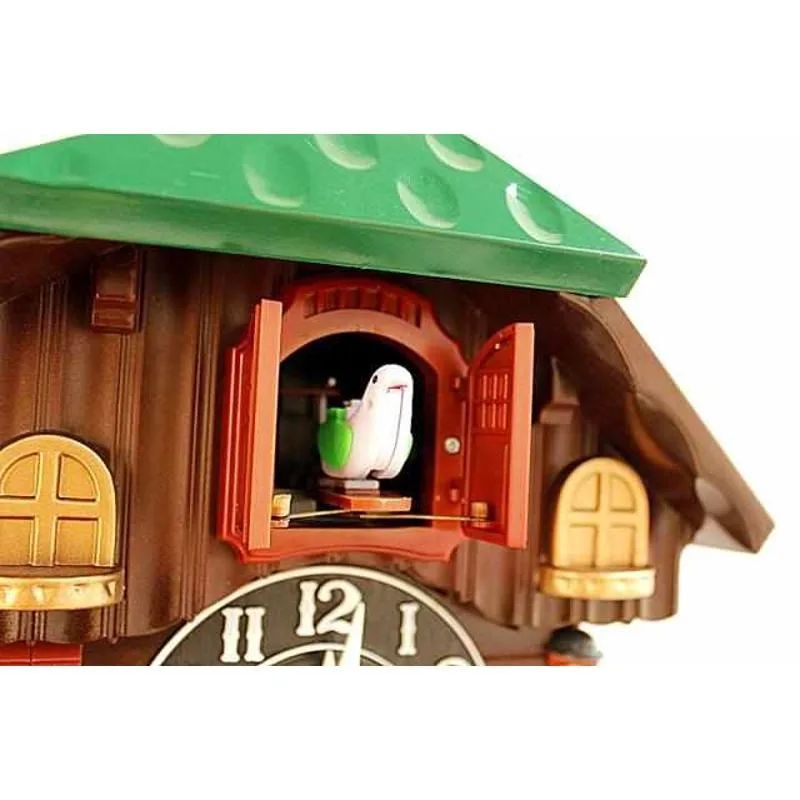 Exclusive New European Cuckoo Clock with Time-Telling Bird & Swinging Pendulum Wall Watch