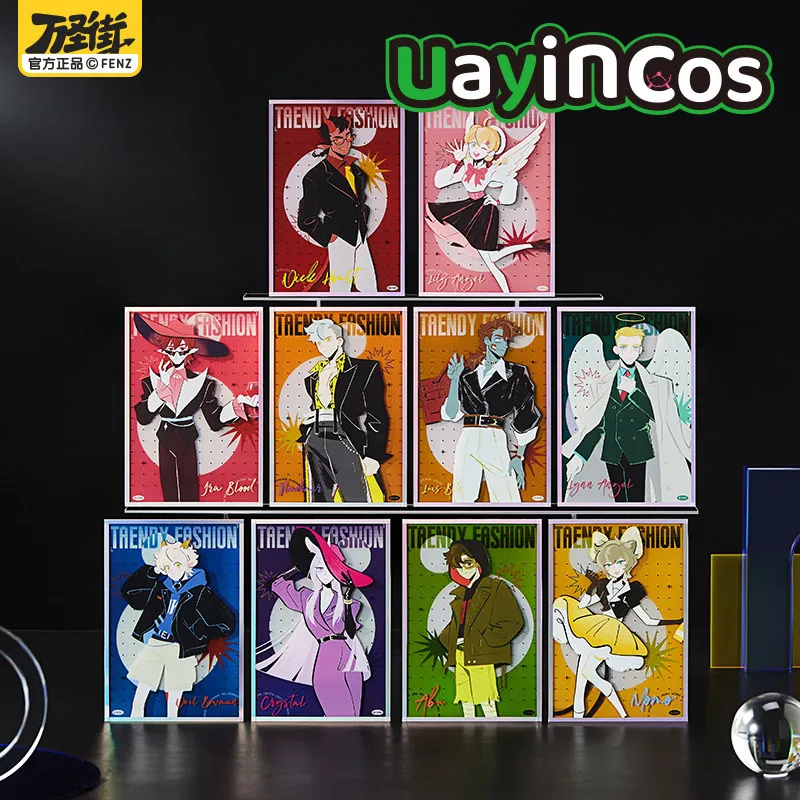 

В наличии: Оригинальная коллекционная доска-орнамент из акрила All Saints Street, цветная бумага, стильный трендовый аниме-игровой сувенир для детей