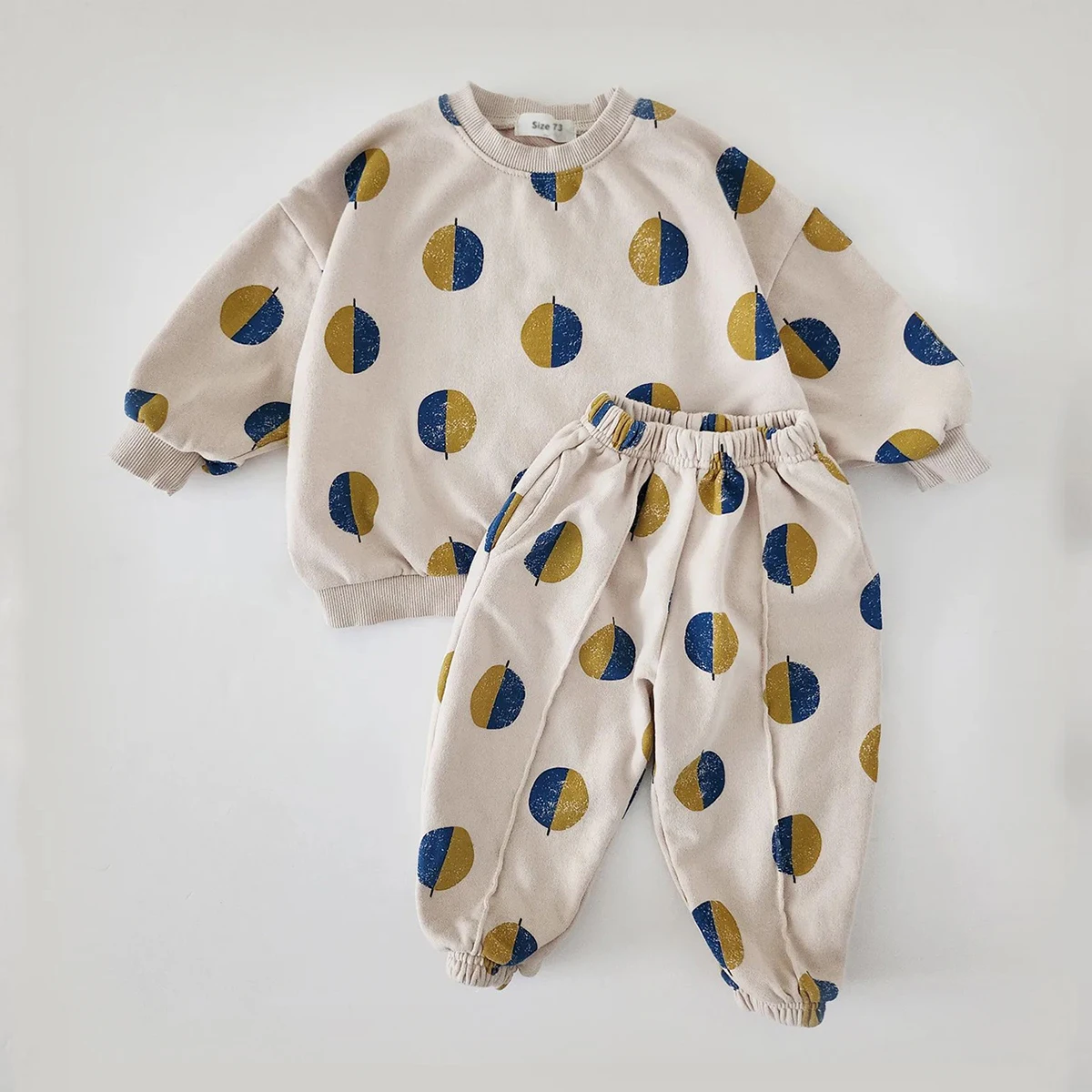 Baby Jungen Mädchen Sport Anzug Kinder Kleidung Sets Ballon Druck Sweatshirt + Hosen Kinder Anzug Set Casual Baumwolle Frühling Herbst