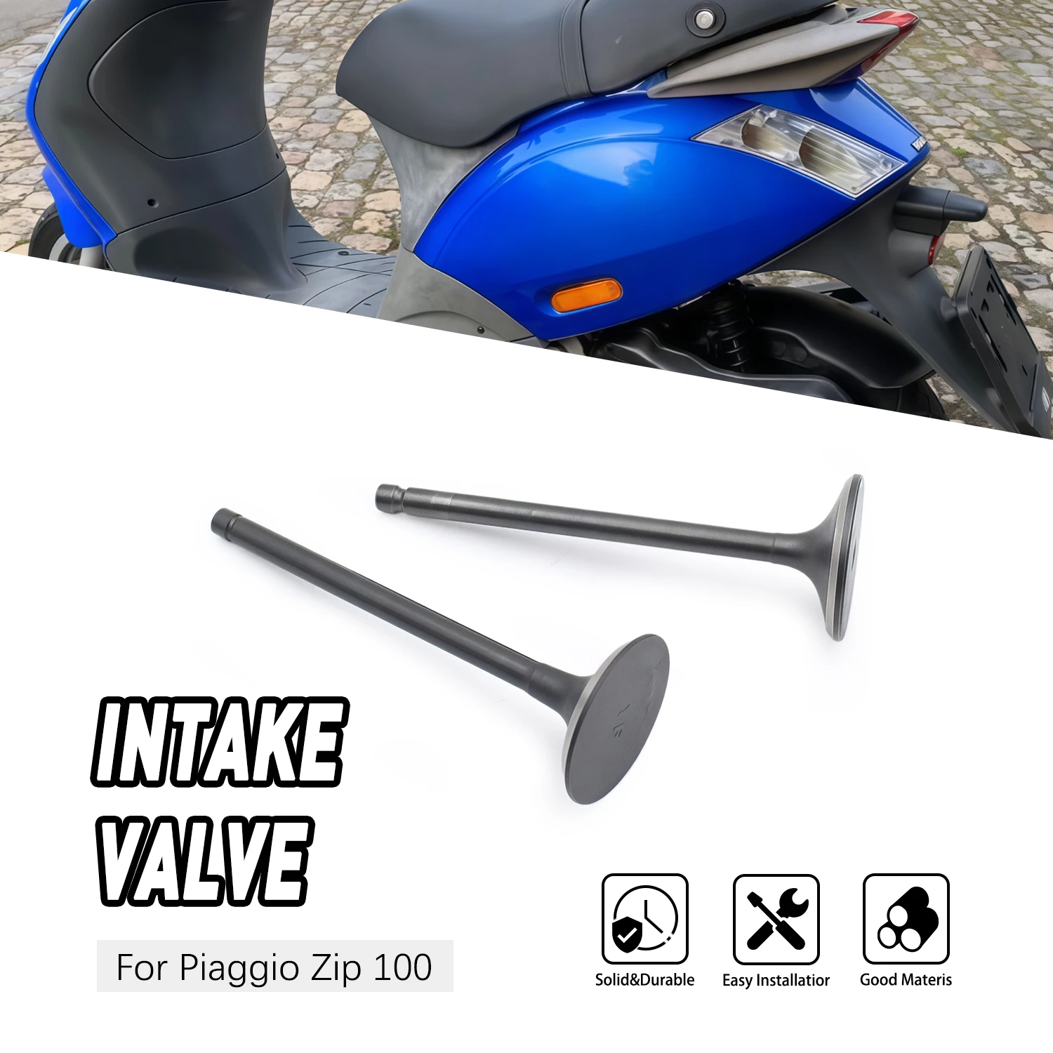 

Motorcycle Engine Accessories Intake Exhaust Valve Seal Kit For Piaggio Fly 100 LBMM53100 969752 Zip 100 LBMM25200 969753