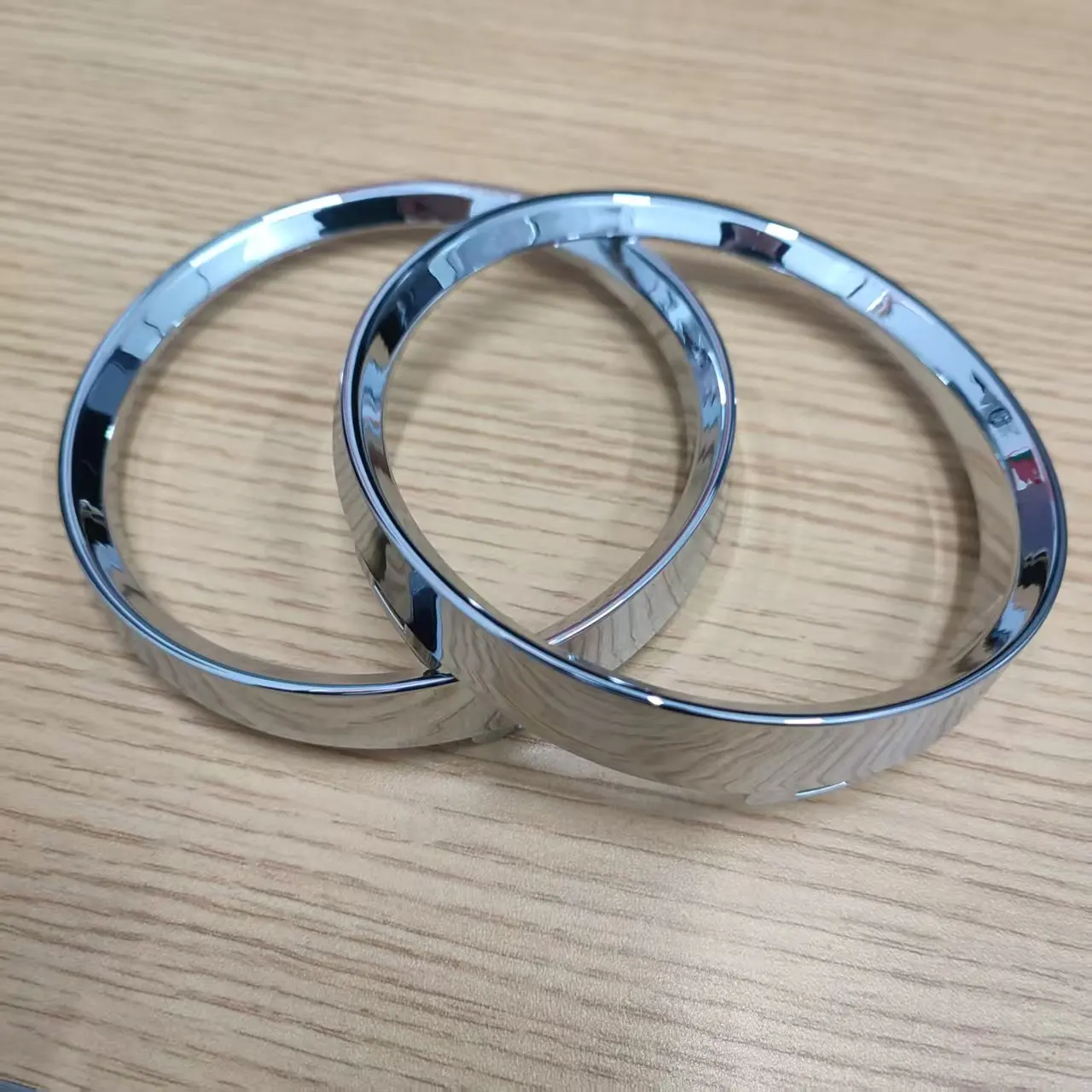 For BMW E90 E91 E92 E93 M3 Speedometer Gauge Ring Trim Chrome Silver Dashboard Dial Bezel Cover Set