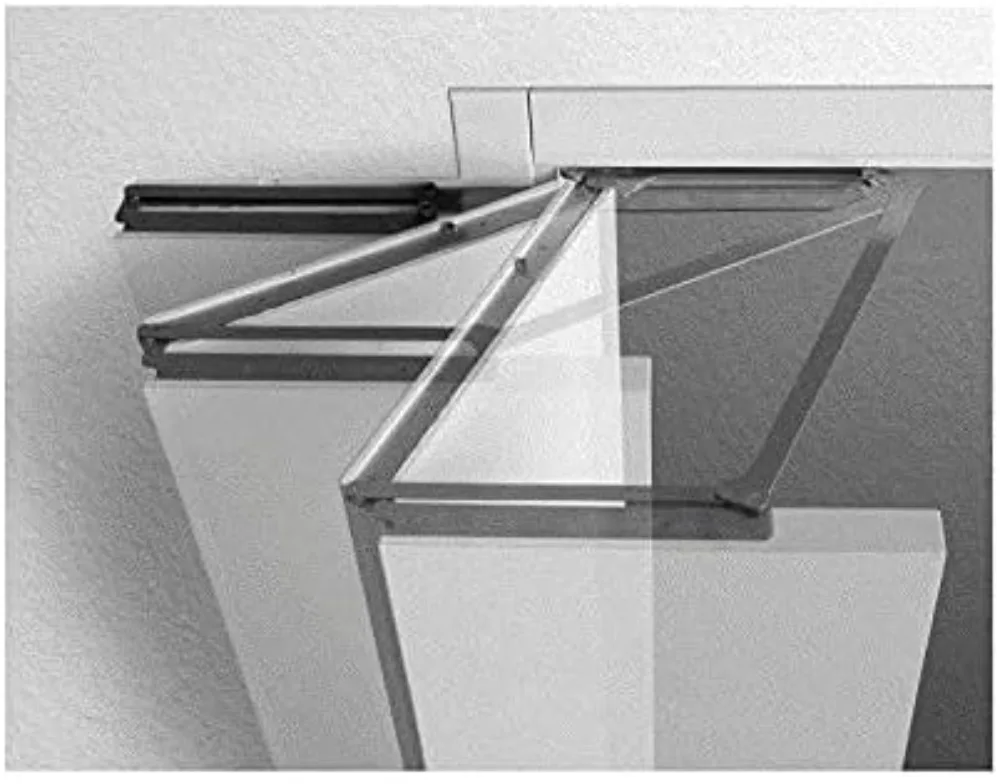 

Комплект фурнитуры для двустворчатых дверей на 180 градусов, система петель коммерческого класса для складных дверей