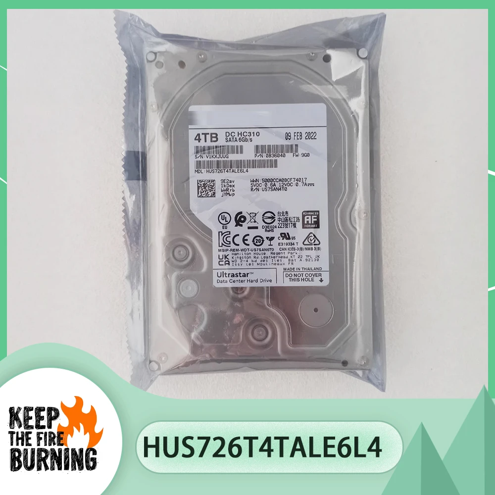 For WD 4TB 256MB 7200RPM 3.5