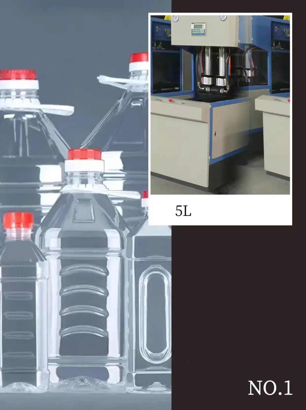 YG Customized Factory Sale 5L Pet Bottle Machines Pet Stretch Blow Molding Machine Bengo Plastic Blowing Machines