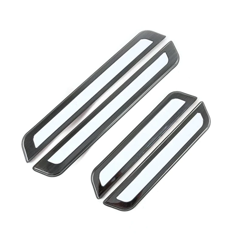 For Kia Sorento 2022 Car Threshold Bar Welcome Pedal Stainless Steel Door Anti-Stepping Protection Sticker