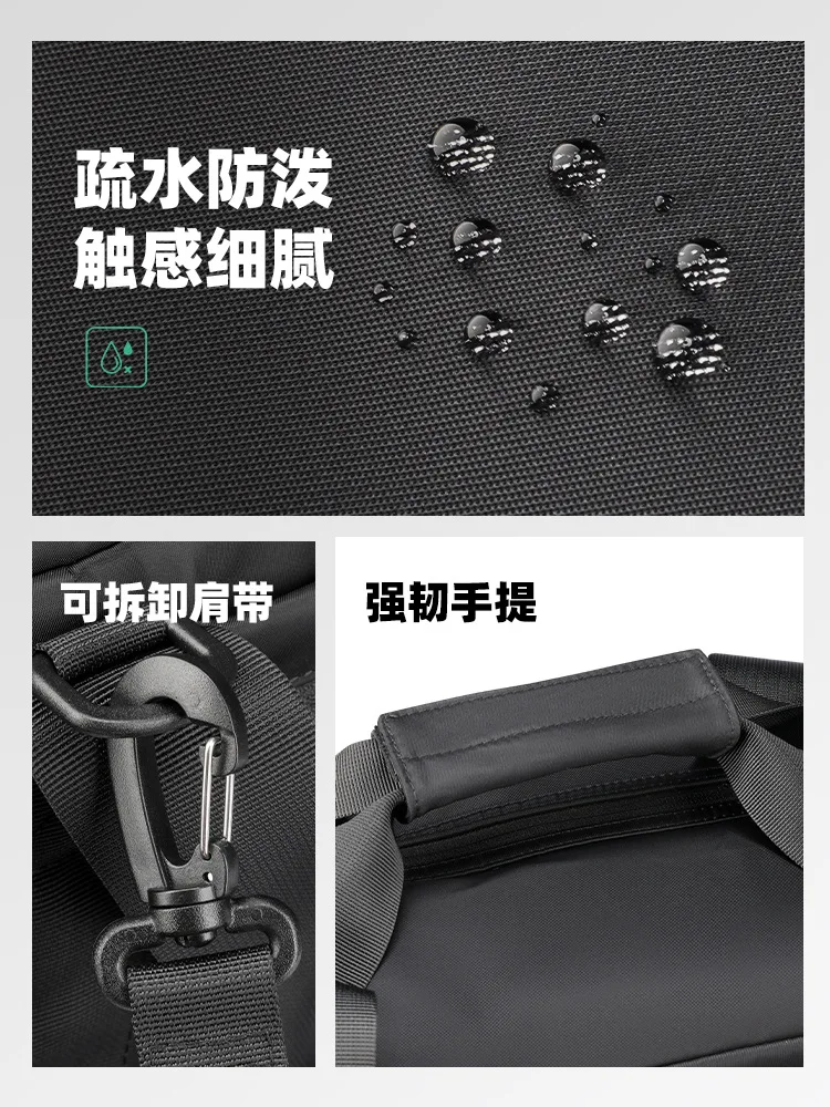 มาร์ค ไรเดนกระเป๋าเดินทางกันน้ำขนาด 30 ลิตร – กระเป๋าถือแบบเปิดประทุน 3-in-1 สำหรับผู้ชายและผู้หญิงพร้อมการแยกแห้ง-เปียก