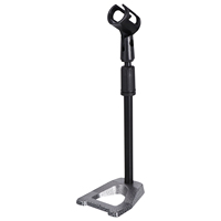 Metal Base Microphone Stand Height Adjustable 32-50cm Stable Radio Broadcast Desktop Table Mic Stand Universal