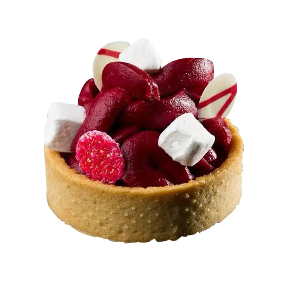 DIY Perforated Stainless Steel Tartlet Molds Tart Ring Cake Mold Circle Mould