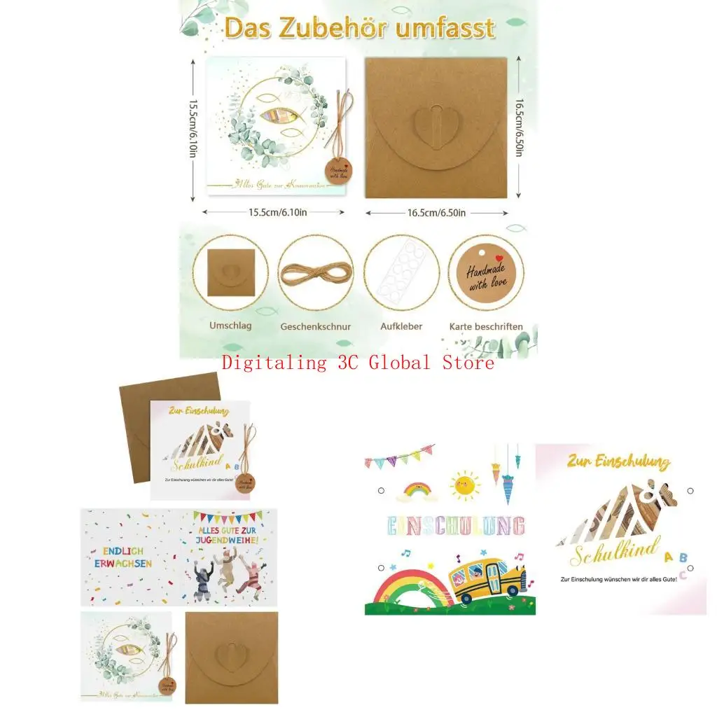 

Money Holder Gifts Envelopes Set For Sacramental Gifts and Academic Blessings