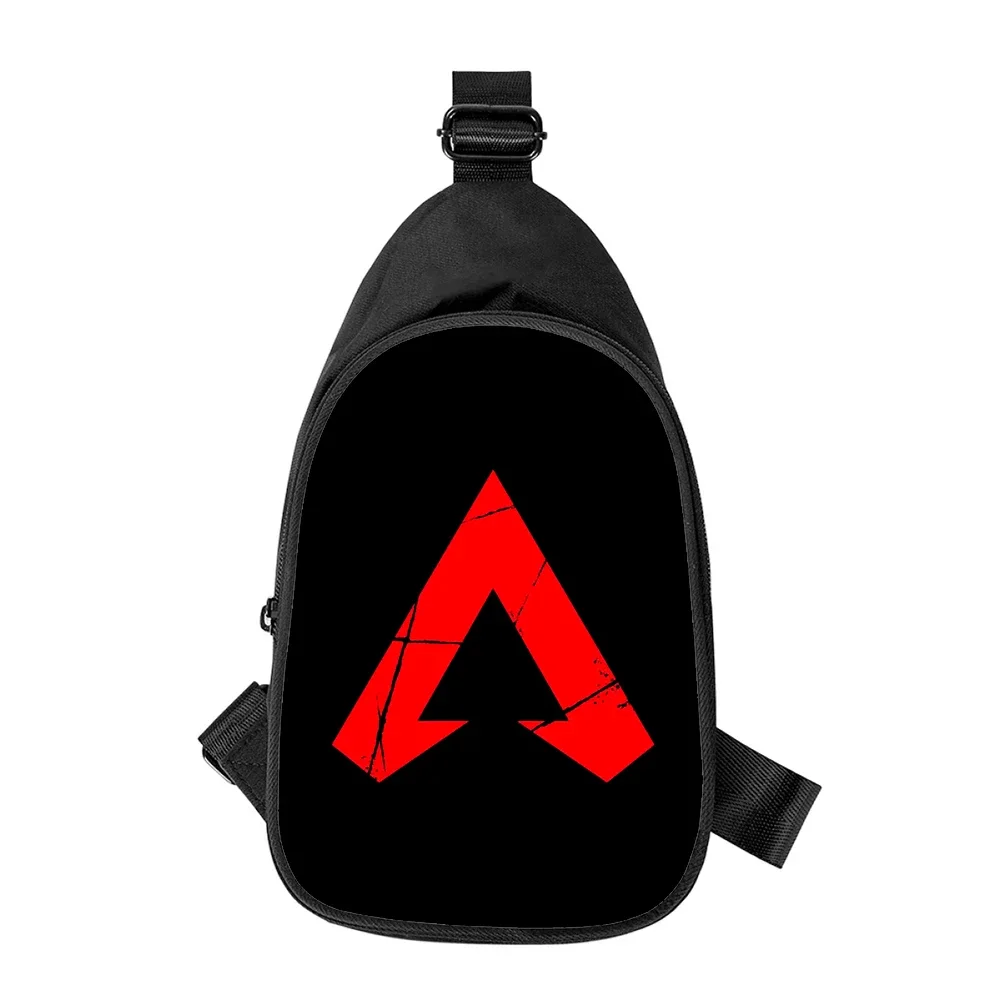 Apex legends-3D Print Bolsa de Peito Cruz para Homens e Mulheres, Bolsa de Ombro, Bolsa de Cintura, Marido, Escola, Masculino, Novo, Diagonal