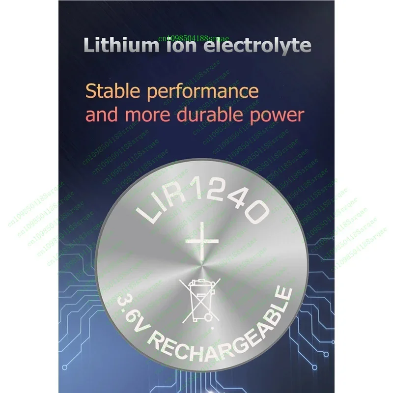 1-4pcs cp1240 lir1240 55mAh battery for WF-LS900N ls900b TWS wireless earphoneClippers