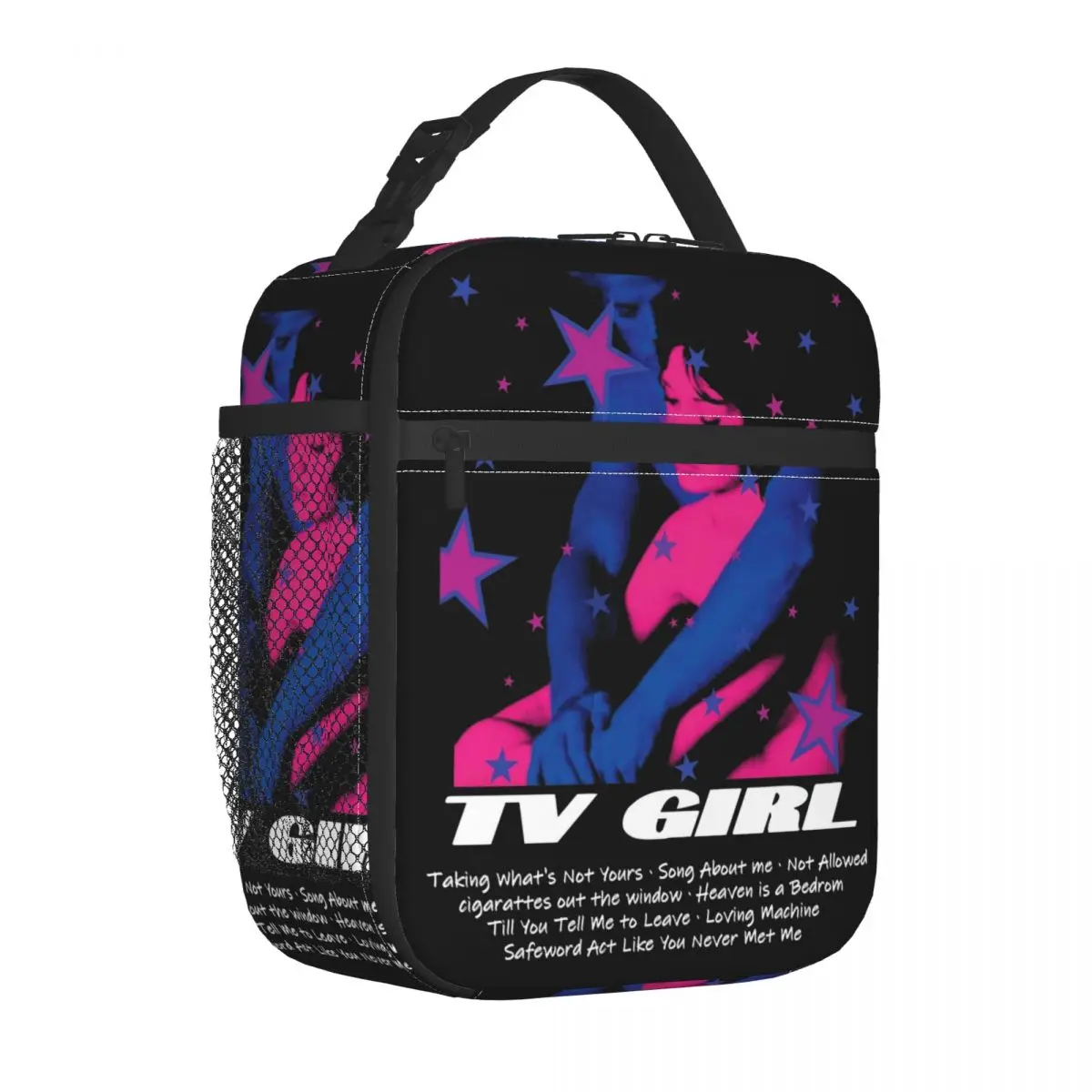 

TV Girl Vintage Band Insulated Lunch Bags Leakproof Meal Container Thermal Bag Tote Lunch Box Work Picnic Bento Pouch