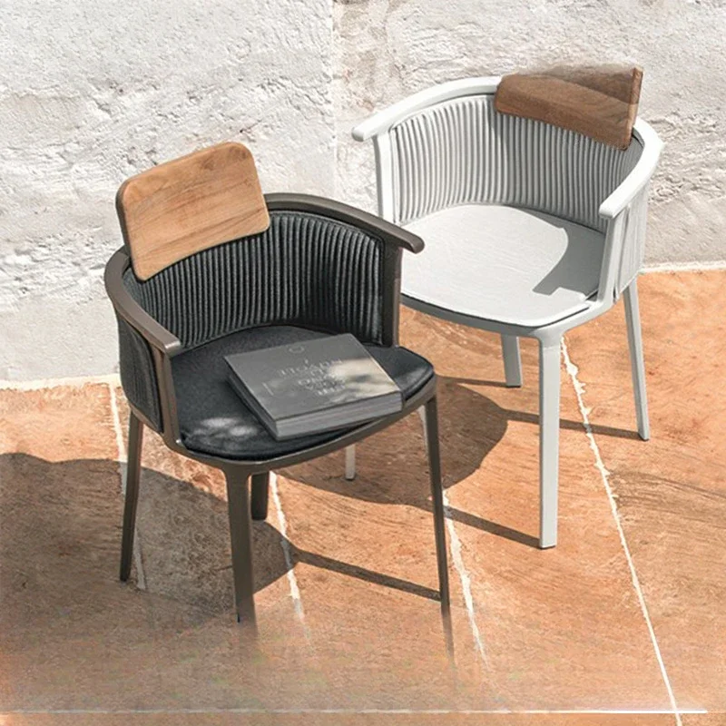 Outdoor tables and chairs waterproof and sunscreen leisure balcony courtyard garden room rattan chair three-piece combination