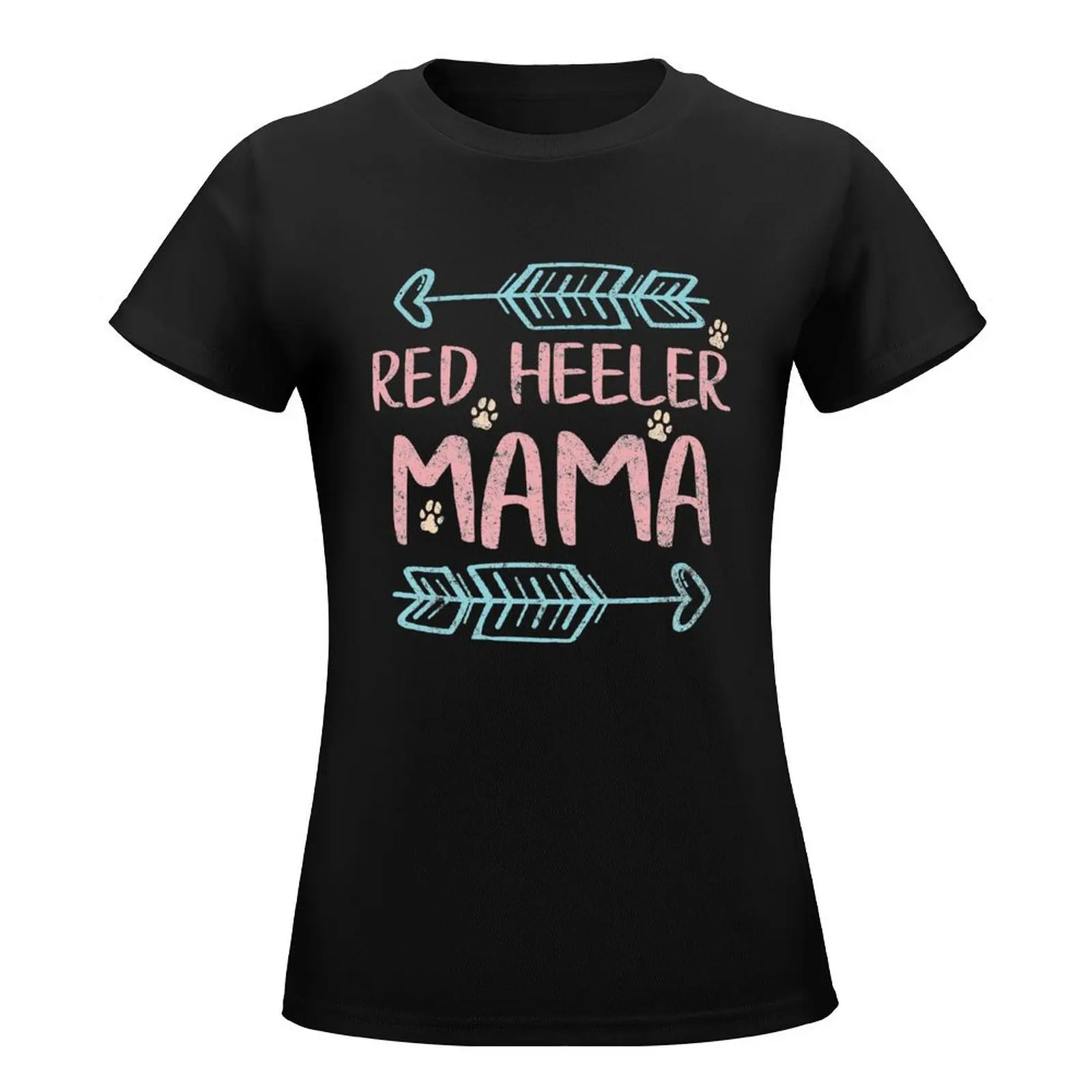 Red Heeler Mama Shirt Cattle Dog Lover Owner Funny Dog Mom T-Shirt tees sweat plus size t shirts for Women loose fit