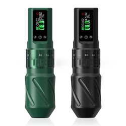 T-Rex Tattoo Pen Machine Wireless Rotary Tattoo Gun with 1600mAh Battery Smart Display, Adjustable to 7 Lengths, Various Tattoos