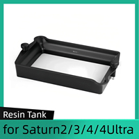 for Elegoo Metal Resin Tank for Saturn 4 & Saturn 4 Ultra Resin 3D Printer for Saturn 3 Ultra Saturn 2 LCD 3D Printer Accessory