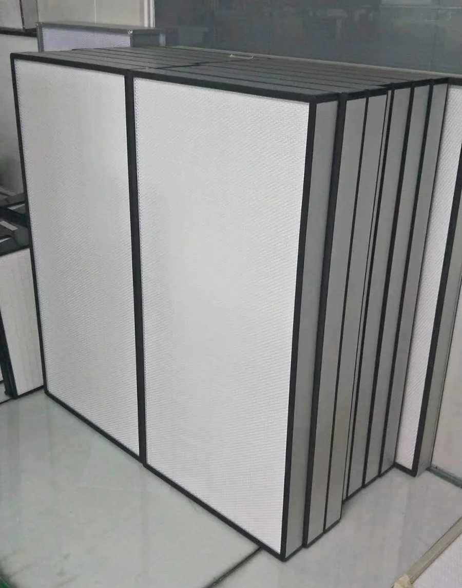 H13/H14 Best Selling High Efficiency air Filter Mini Pleat HEPA air Filter