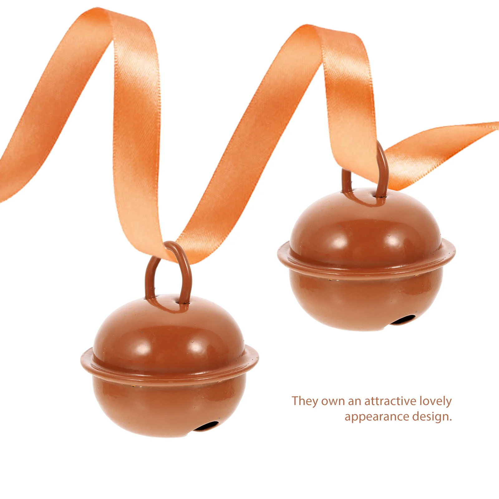 

40pcs Colorful Bells Christmas Craft Bells For Holiday Party Tree Home Decoration Portable Supplies