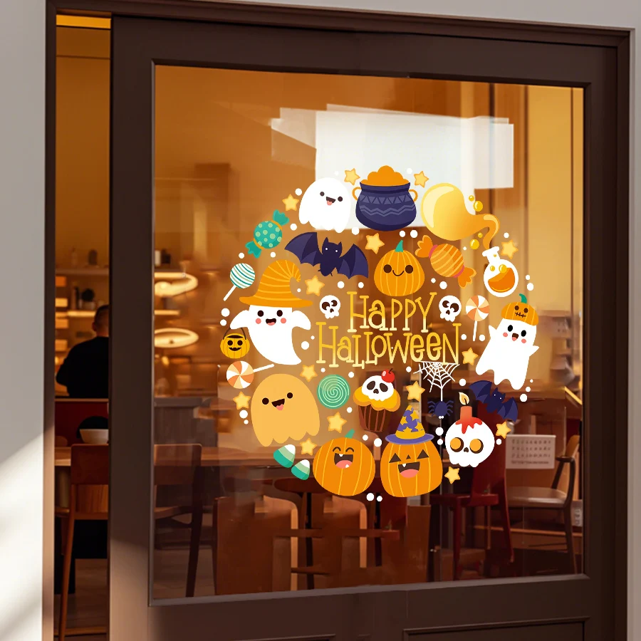 1 Halloween Window … - image