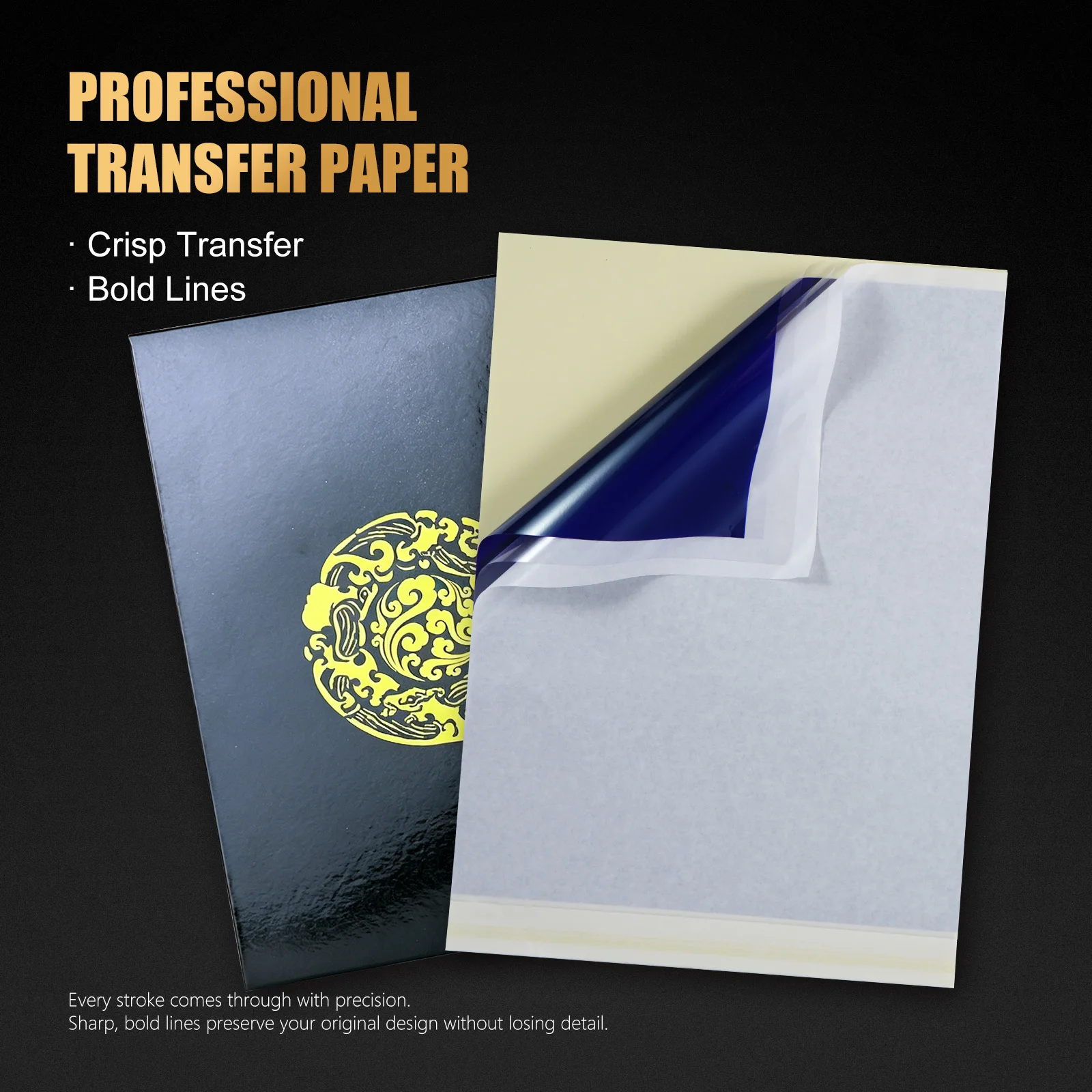 XNET High Quality Tattoo Transfer Paper 100pcs A4 Tattoo Stencil Paper Copy Paper Thermal Paper for Tattoo Transfer Machine view 3