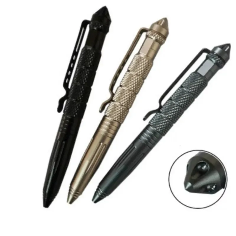 1-4pcs High Quality defence personal Tactical Pen Self Defense Pen Tool Multipurpose Aviation Aluminum Anti-skid Portable