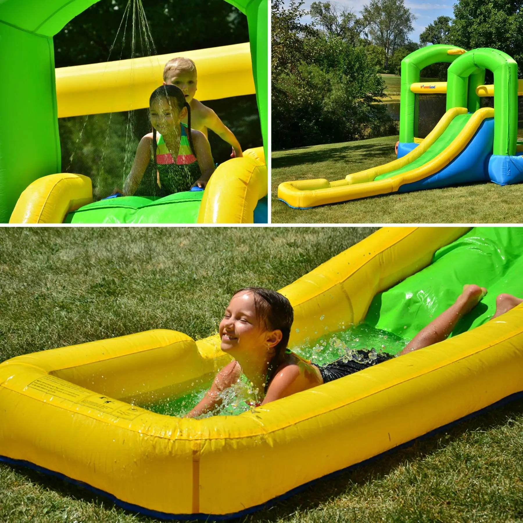 Elastic Children And Adult Jumping Combination Inflatable Bounce House With Slide Castle Suitable For Party Activities