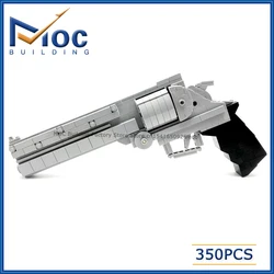 MOC Building Blocks Small Particle Pistol Model Creative Gun Boys Toys DIY Assembled Bricks Collection Display Xmas Gifts
