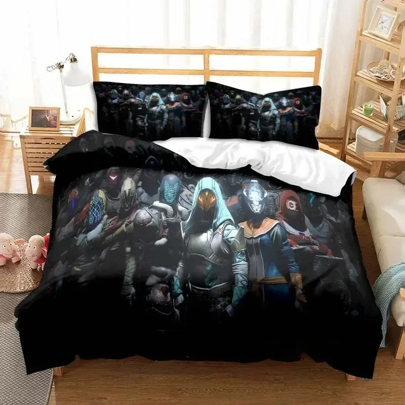 

3D Printed Game Destiny Bedding Set Duvet Cover Bedroom Comforter Covers Single Twin King ​Size Quilt Cover Home Textile