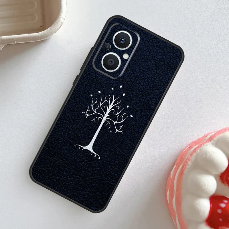 Tree Of Gondor Lotrs Case For OPPO Reno 11F 8T 4Z 5Z 4 6 7 8 5 Lite 10 Pro OPPO Find X2 X3 Lite X5 X6 Pro Cover