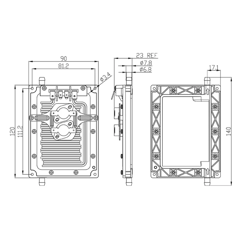 Máquina de tubería de elemento calefactor plano de película gruesa, a saber, máquina de agua caliente, elemento calefactor de película gruesa de tierras raras
