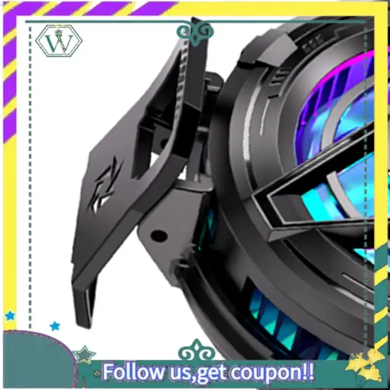 NEW SL17 Mobile Phone Fan Radiator Game Console Radiator For IOS/Android With Back Clip With Digital Display