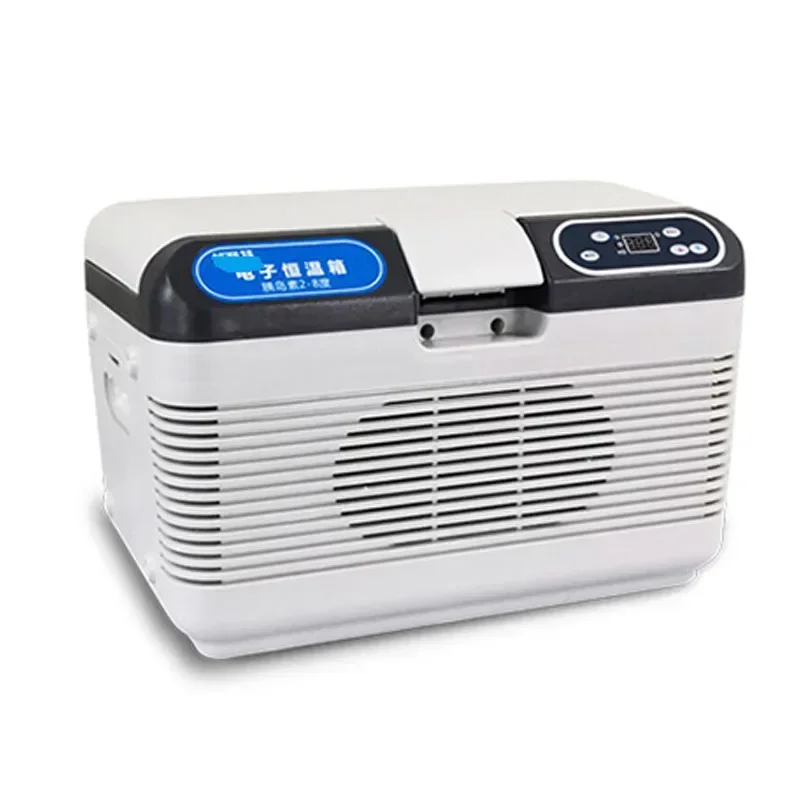 Refrigerador Compacto e Portátil de Insulina, Vacina Remédio, Pequeno, Mini, Casa, Carro, 2-8 Graus, 12L