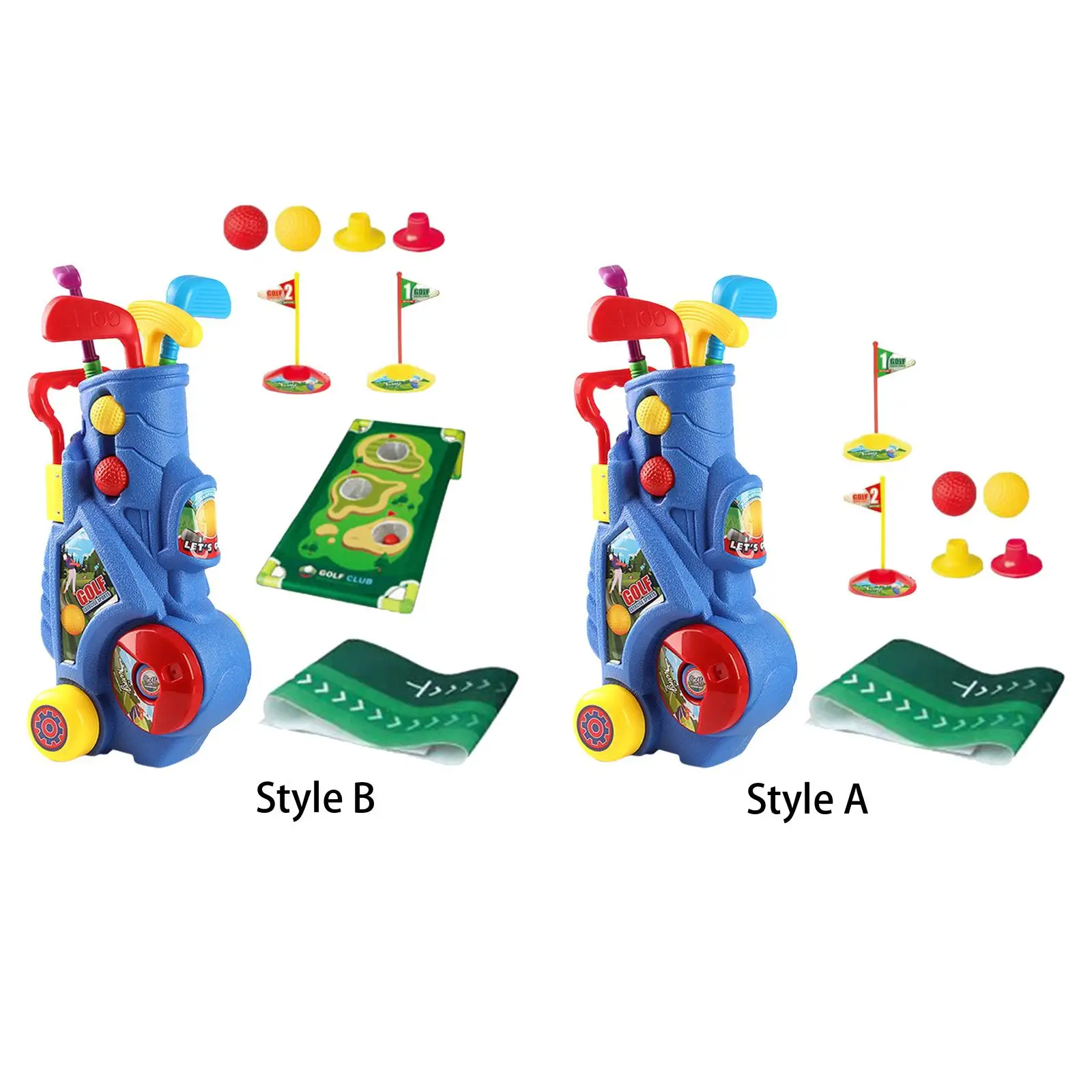 Mini Golfs Play Set Gifts Toddlers Golf Set 2 3 4 5+ Years Old