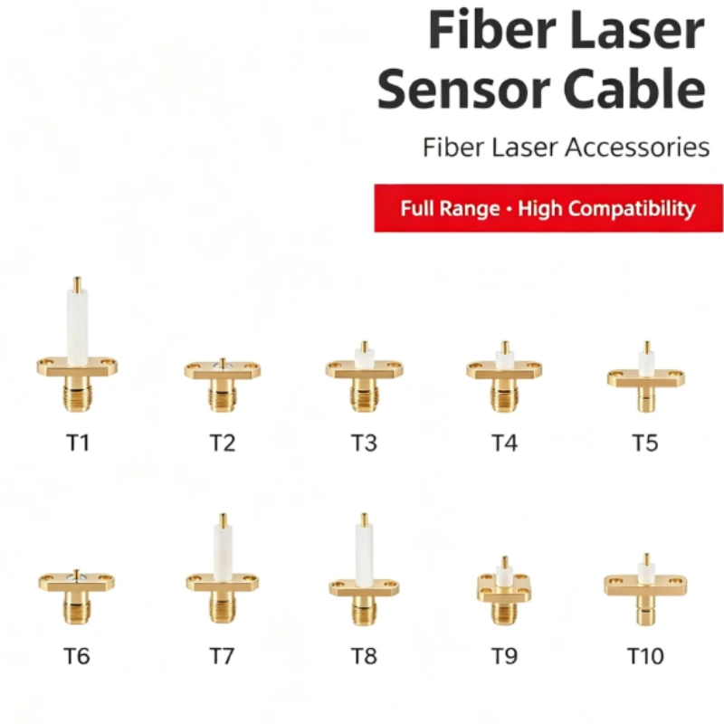 Sensor Cable Transformer Wire SMB-SMA TTW Line For Hans WSX Raytools Fiber Laser Cutting Head BT240 BM109 BT220 BM111