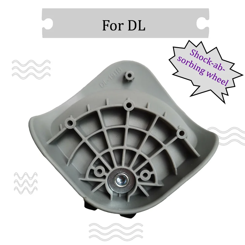 For DL-191B [The King of Silence] Super Load-bearing Super Wear-resistant Universal Wheel Smooth Luggage Savior