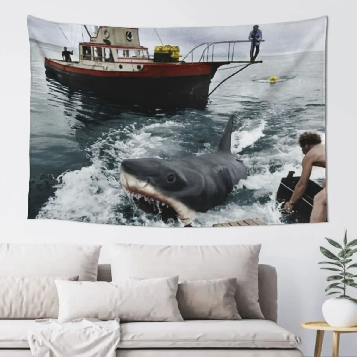 Jaws Photography Tapestry Wall Tapestries Home Decorators Tapestry