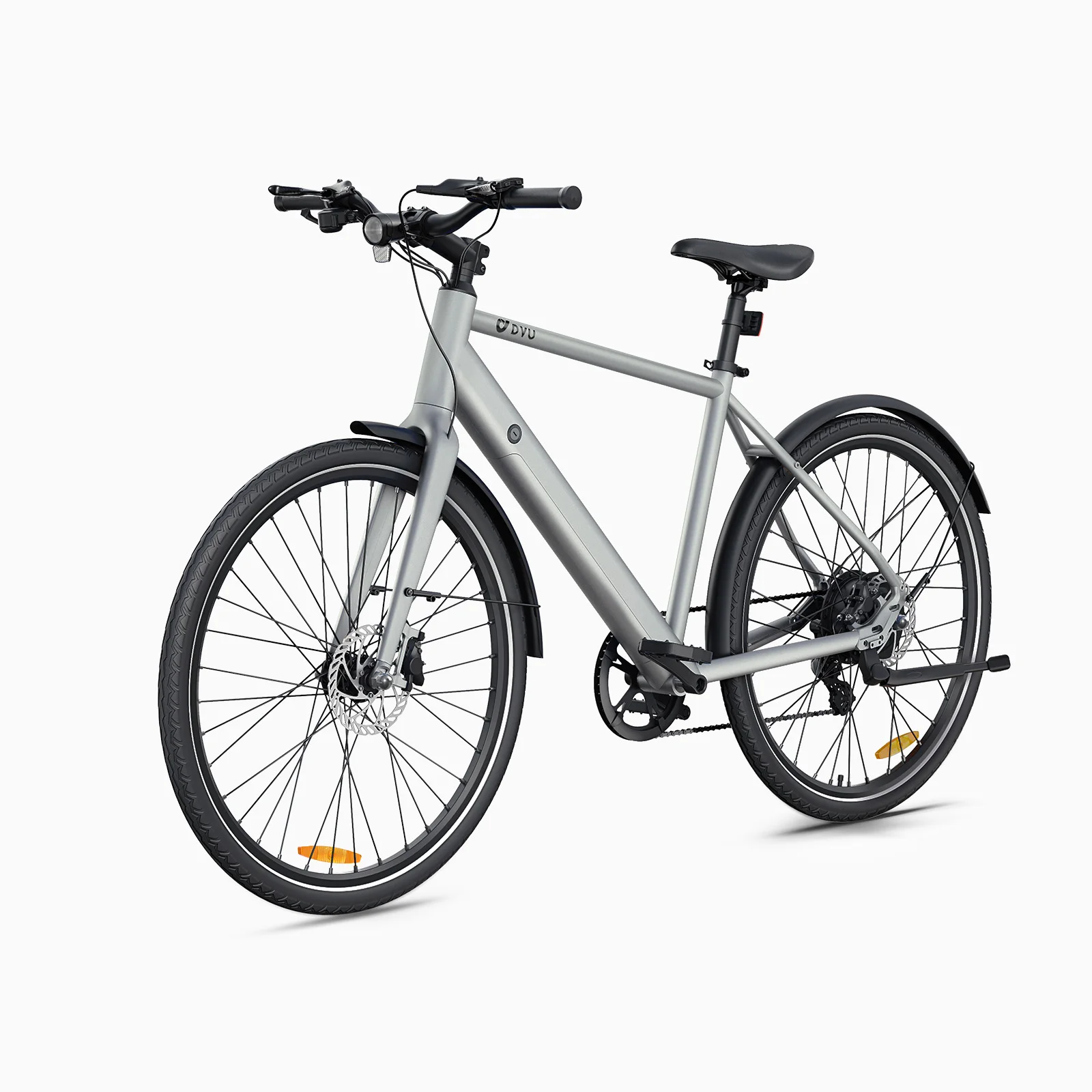 DYU Stroll 1 Elektrische Fiets 250W Motor Elektrische Fiets 36V 9Ah Batterij 700*38C Band E-bike 25km/u Max Snelheid 67KM Volwassen E-fiets