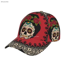 Frame With Mexican Skull Girl Outdoor Sport Caps Baseball Hat Men Women Visor Cap Baseball Cap Street Hip Hop Caps