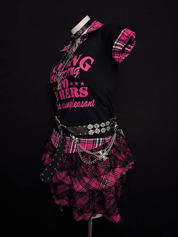 Cseta de Manga Corta Nea Ajustada, Estilo Americano Vintage, Diseño de Chica Moderna, Ajustada a la Cintura, Versátil, d...