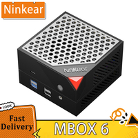 Ninkear MBOX 6 Magnetic Modular Mini PC, AMD Ryzen 5 6600H 6 Cores Max 4.5GHz, 16GB DDR5 RAM 512GB SSD, WiFi 6 Bluetooth 5.2