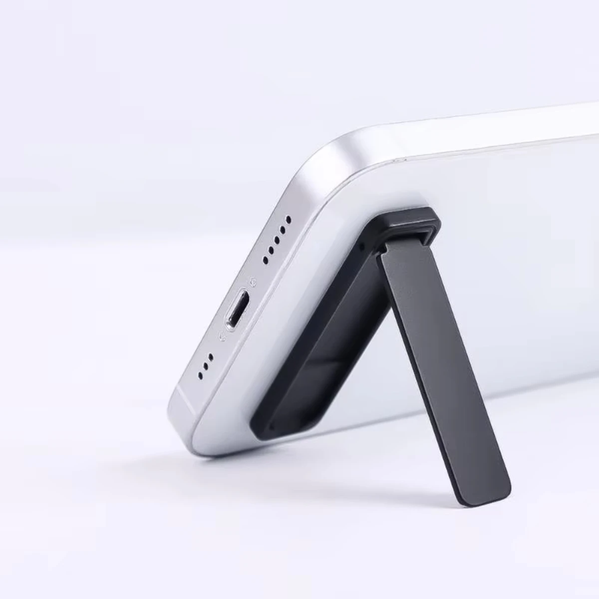 

Ultra Thin Mini Metal Folding Mobile Phone Holder Stand Alloy Portable Phone Kickstand Bracket Desktop Phone Holder