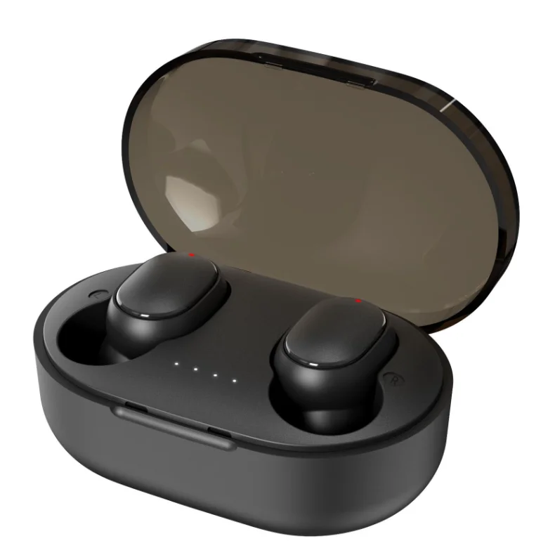 A6R Mini LED Power Display Wireless Earphones Shallow In-Ear Earbuds With Anti-Noise Microphone And Low As 20 Seconds Delay