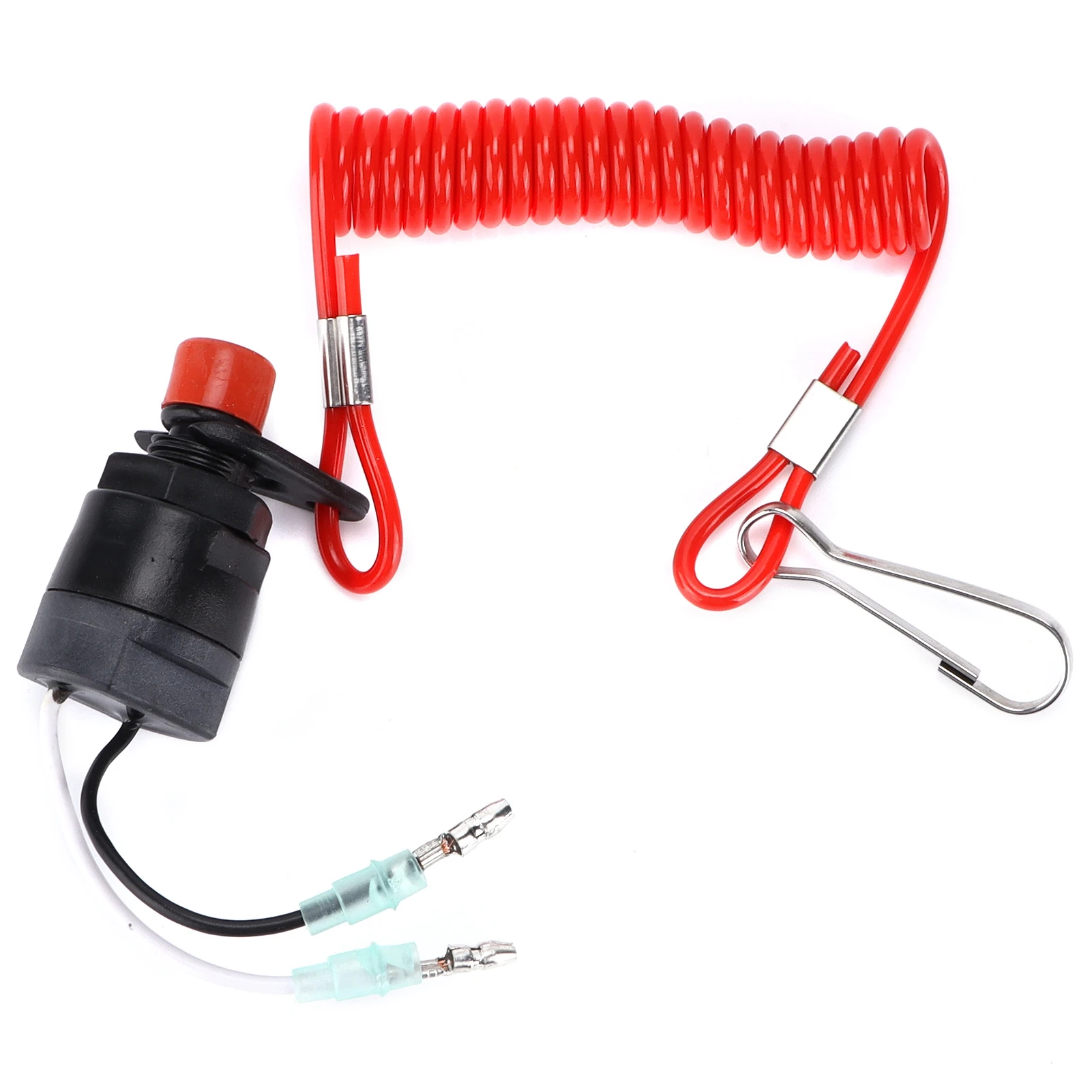 

Marine Outboard Kill Switch 688‑82575‑01 Emergency Flameout Replacement for Yamaha F 9.9HP‑250HP Boat Engine Stop Switch