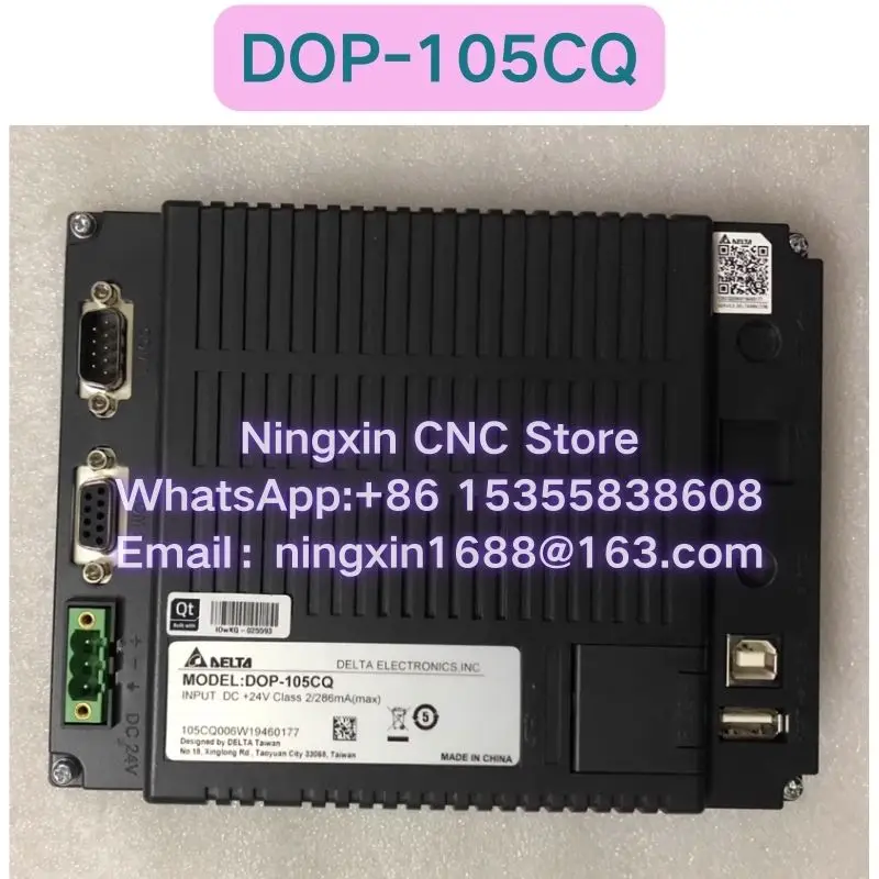 Used DOP-105CQ Touch Screen Functional test OK Fast delivery