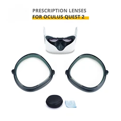 Myopia Lens for Oculus Quest 2 Prescription Lenses Anti Blue Anti-glare Filter VR Eyeglass Magnetic Lens Adapter Quick Release