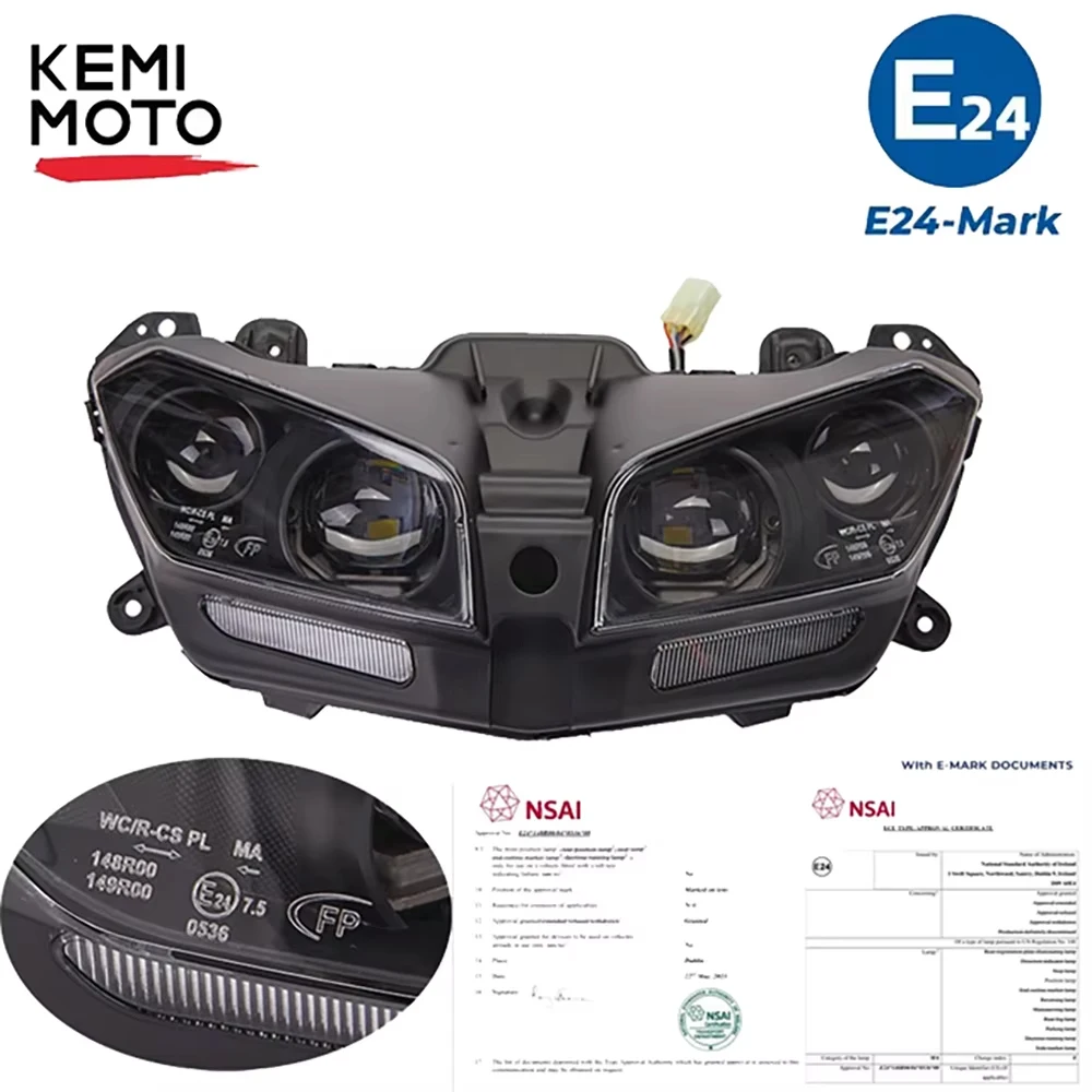LED Headlight for Yamaha MT09 FZ09 2017-2020 Plug & Play