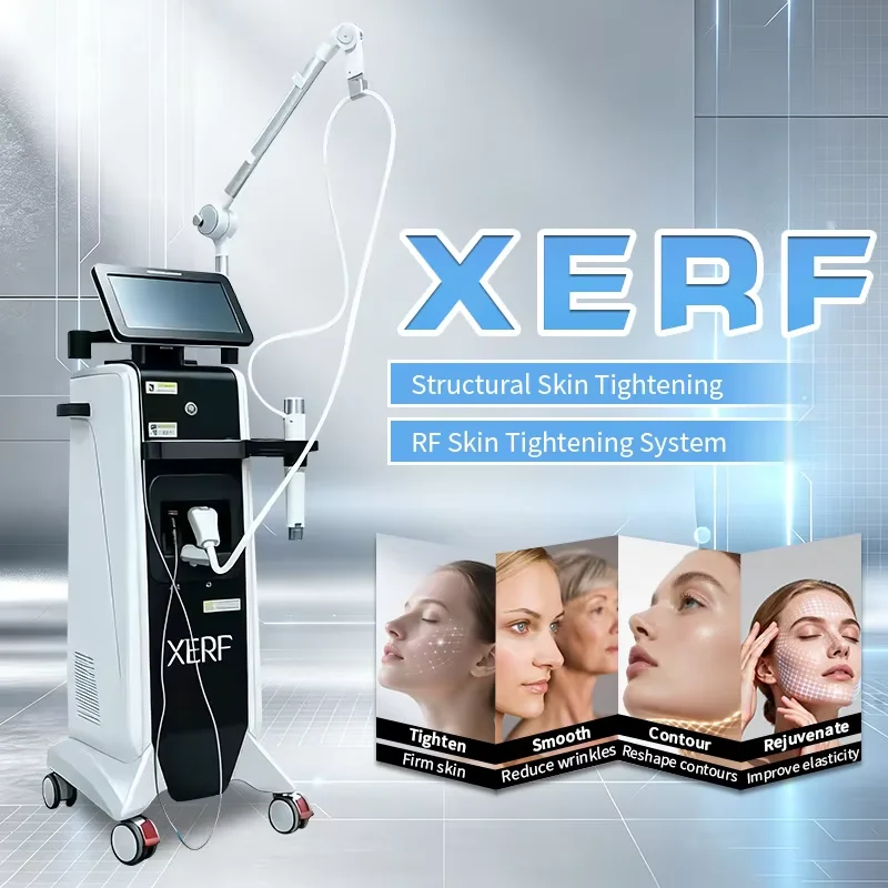 2026 XERF Advanced Monopolar RF Skincare Machine for Collagen Stimulation Smooth Skin Remodeling