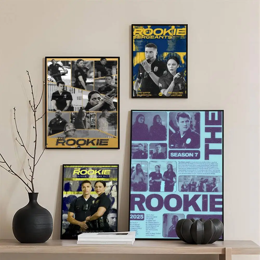 The Rookie TV Show Accessories  Classic Vintage Posters Vintage Room Home Bar Cafe Decor Nordic Home Decor
