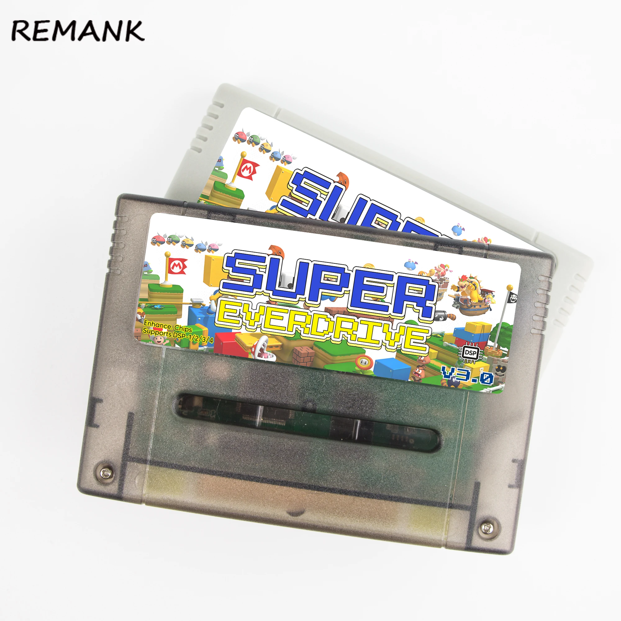 

New Super DSP Version Plus 3000 in 1 REV 3.0 Game Card for SNES 16 Bit Video Game Console Cartridge