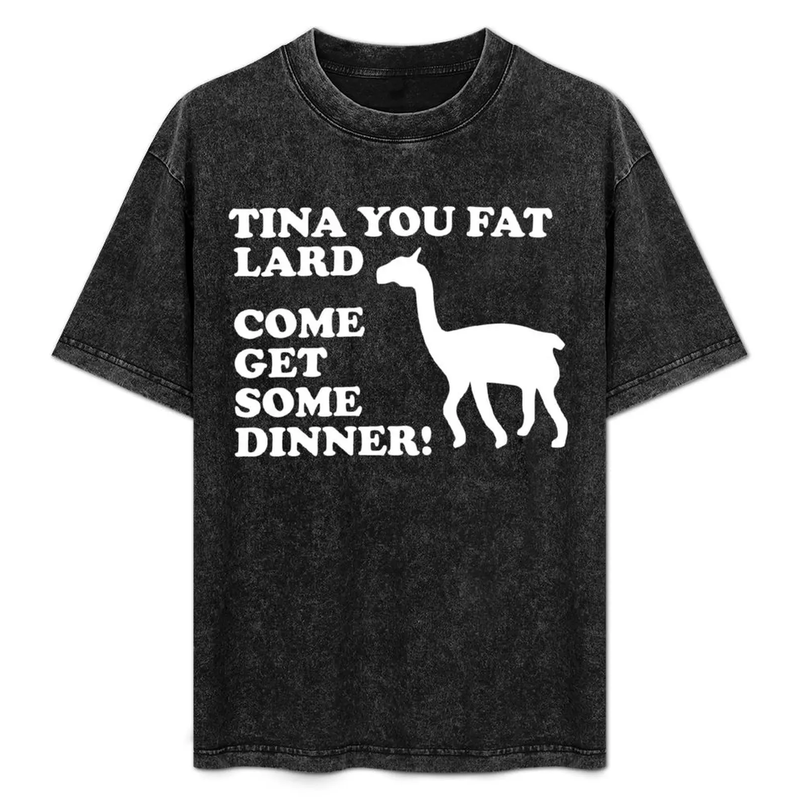 Napoleon Dynamite - Tina You Fat Lard Come Get Some Dinner T-Shirt cute clothes anime for a boy mens cotton t shirts